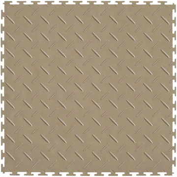 Picture of Perfection Floor Tile - Diamond Plate Beige