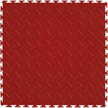 Picture of Perfection Floor Tile - Diamond Plate Terracotta