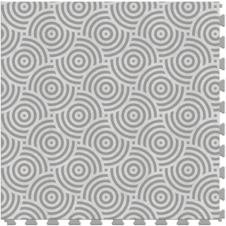 Picture of Perfection Floor Tile - Margo Sweet Swirl Gray