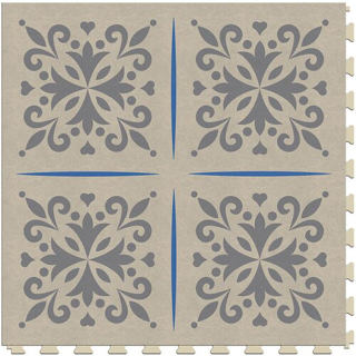 Picture of Perfection Floor Tile - Margo Jubilee Blue