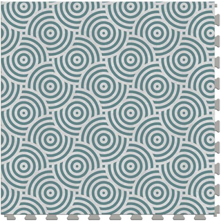 Picture of Perfection Floor Tile - Margo Sweet Swirl Teal