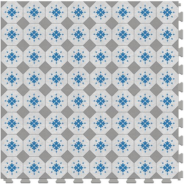 Picture of Perfection Floor Tile - Margo Flourette Lite Accent