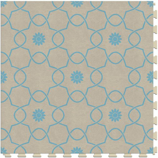 Picture of Perfection Floor Tile - Margo Petal Blue