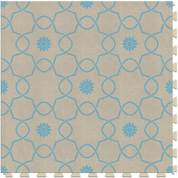 Picture of Perfection Floor Tile - Margo Petal Blue