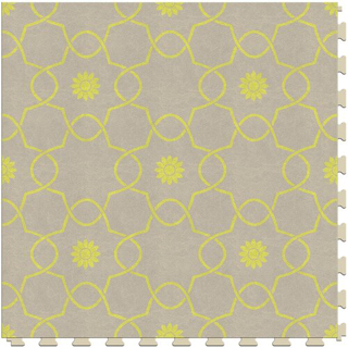 Picture of Perfection Floor Tile - Margo Petal Yellow