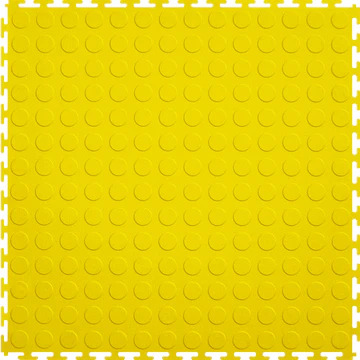 Picture of Perfection Floor Tile - Coin Yellow