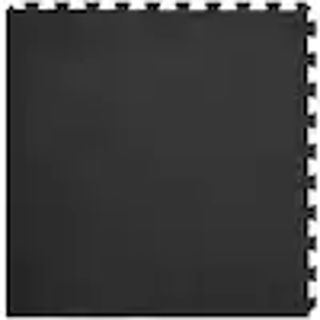 Picture of Perfection Floor Tile - Leather Look Black Rhino