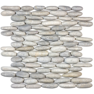 Picture of Anatolia Tile & Stone - Bliss Zen Natural Stacked Pebble Stone Mosaic Vitality Mica