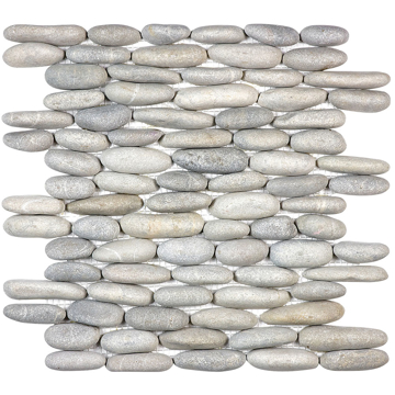 Picture of Anatolia Tile & Stone - Bliss Zen Natural Stacked Pebble Stone Mosaic Vitality Mica