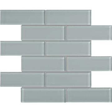 Picture of Anatolia Tile & Stone - Bliss Element Brick Mosaic Shadow