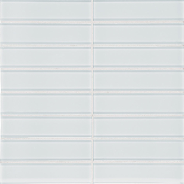 Picture of Anatolia Tile & Stone - Bliss Element Straight Stacked Mosaic Ice Stacked