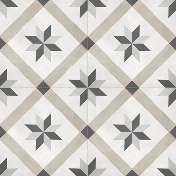 Picture of Anatolia Tile & Stone - Form Deco 8 x 8 Sand Compass