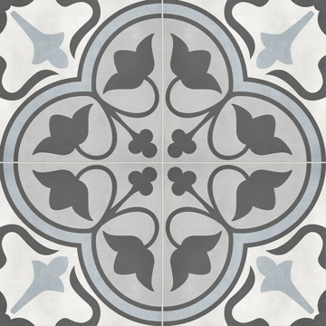 Picture of Anatolia Tile & Stone - Form Deco 8 x 8 Tide Clover