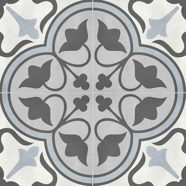 Picture of Anatolia Tile & Stone - Form Deco 8 x 8 Tide Clover