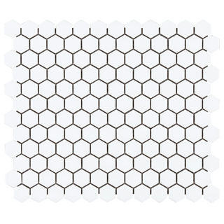 Picture of SOHO Studio Corp - Simple Mosaic Solid Hexagon White / Matte