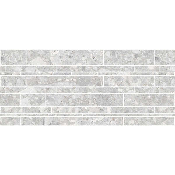 Picture of Emser Tile - Fixt Linear Mosaic Stone Gray