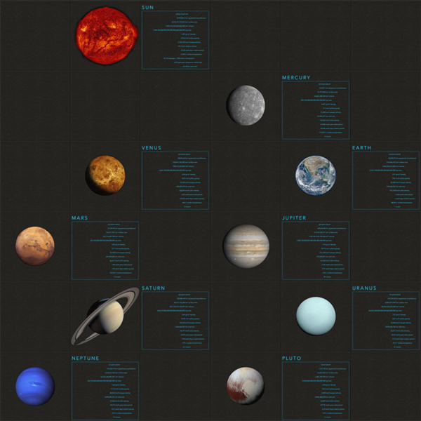 Picture of Perfection Floor Tile - Spaces Solar System