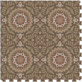 Picture of Perfection Floor Tile - Margo Medallion Rosso