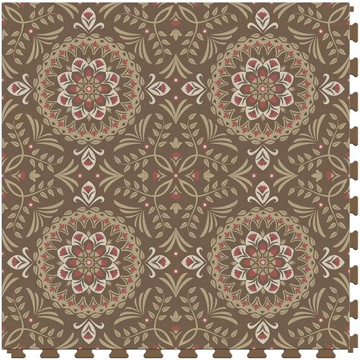 Picture of Perfection Floor Tile - Margo Medallion Rosso