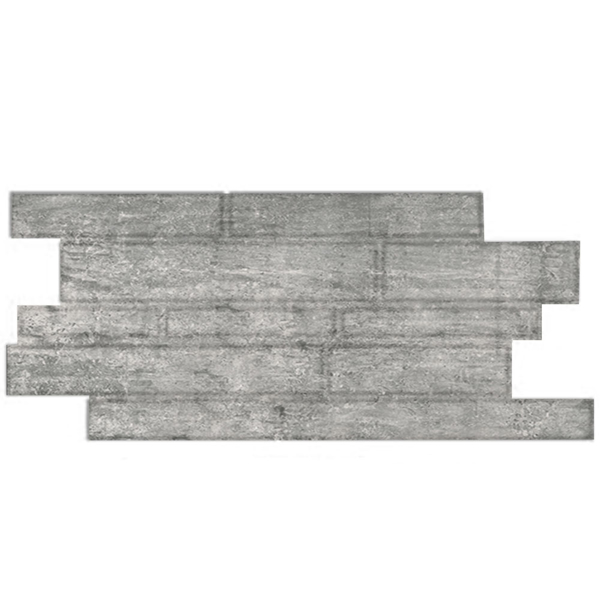 Picture of American Wonder Porcelain - Asher Random Linear Mosaic Coal