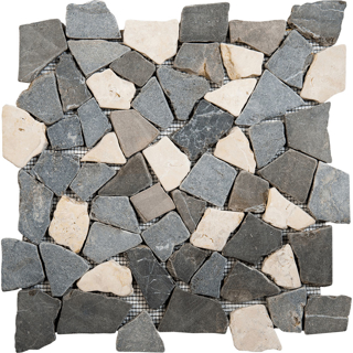 Picture of Bati Orient - Opus Mosaic Matte White/Grey/Black