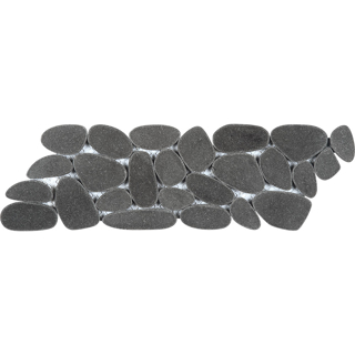 Picture of Bati Orient - Pebbles Reconstituted Sliced Border Black