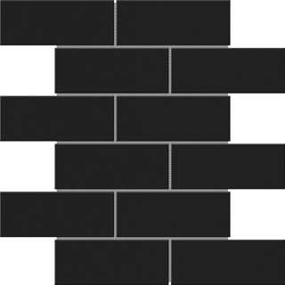 Picture of Bati Orient - Glazed Ceramic Brick 2x6 Black