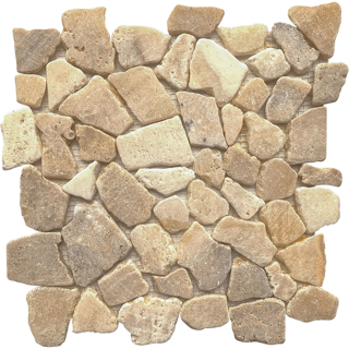 Picture of Bati Orient - Opus Mosaic Mini Interlock Yellow/Beige Mix