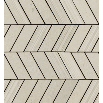 Picture of Eleganza Tiles - Silver Grain Chevron Mosaic Beige