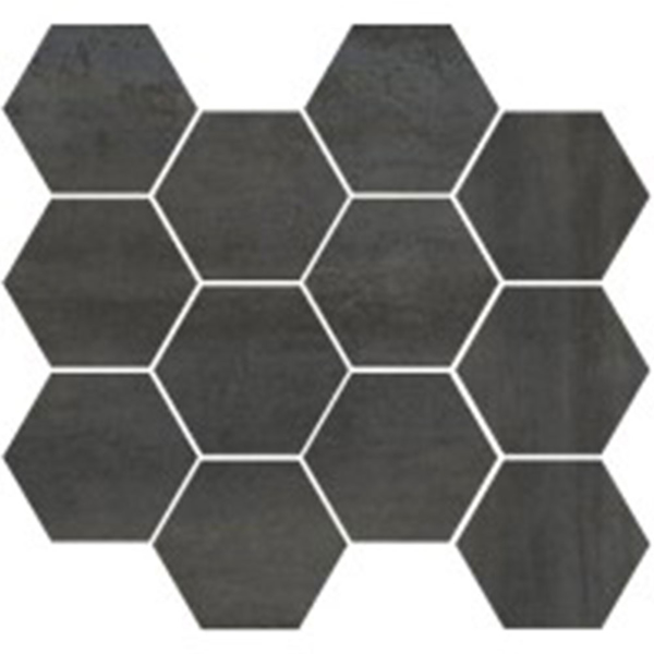 Picture of Eleganza Tiles - Steel Moderne Hexagon Mosaic Metal Matte