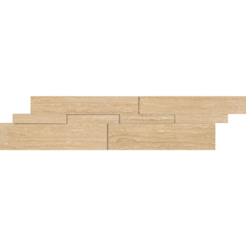 Picture of Anatolia Tile & Stone - Cubic Wall Panels Siena Avorio Veincut Travertine