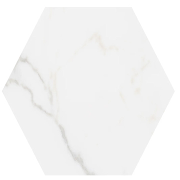 Picture of Lungarno - Massa Marble Hexagon Carrara