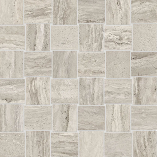 Picture of Anatolia Tile & Stone - Precept Basketweave Mosaic Clay