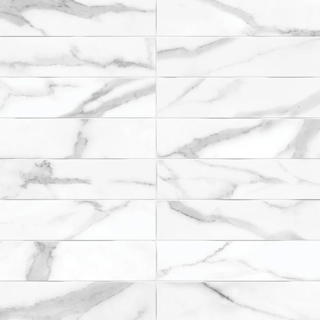 Picture of Anatolia Tile & Stone - Raffino 3 x 12 Statuario Valore