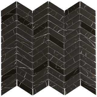 Picture of Lungarno - Simple Stone Chevron Nero