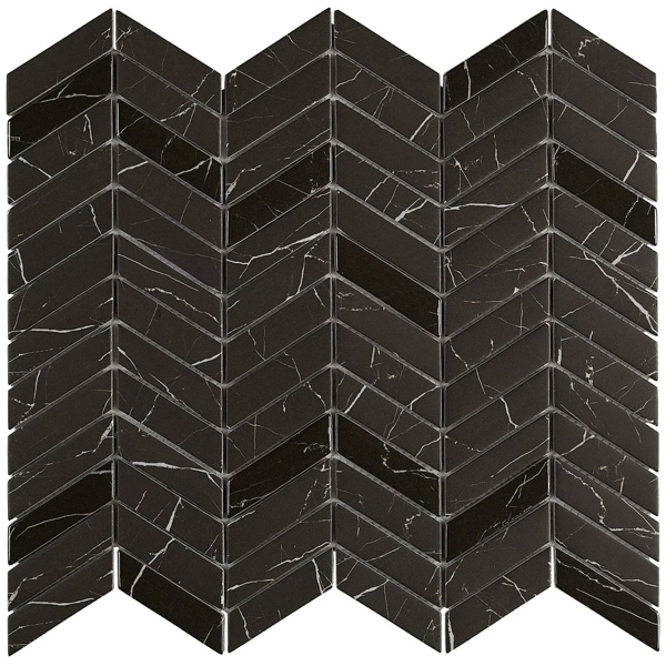 Picture of Lungarno - Simple Stone Chevron Nero