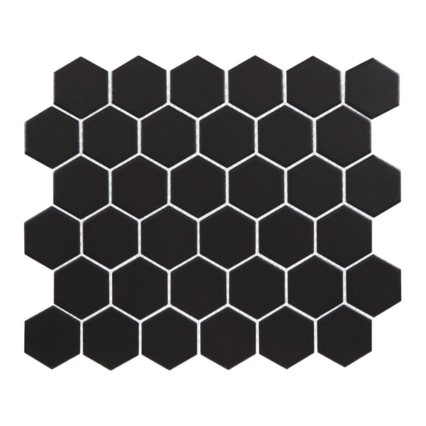 Picture of Lungarno - Carrollton 2 inch Hexagon Mosaic Charcoal