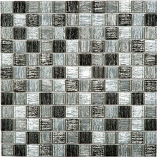 Picture of Bati Orient - Glass Stripe Effect Mosaic Grey Mix Stripe Effect 1x1