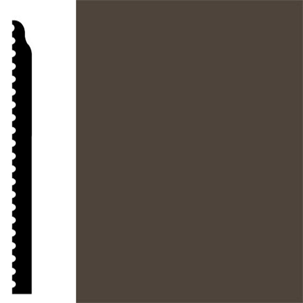 Picture of Flexco - Base Sculpture Wall Base Whimsical Black Brown