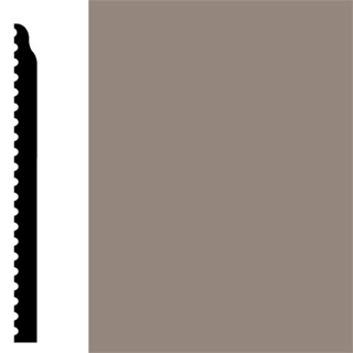 Picture of Flexco - Base Sculpture Wall Base Whimsical Dark Beige