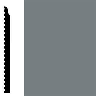 Picture of Flexco - Base Sculpture Wall Base Whimsical Medium Gray