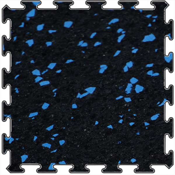 Picture of RUBBERlogix - GYMlogix Tile 1/2 Blue