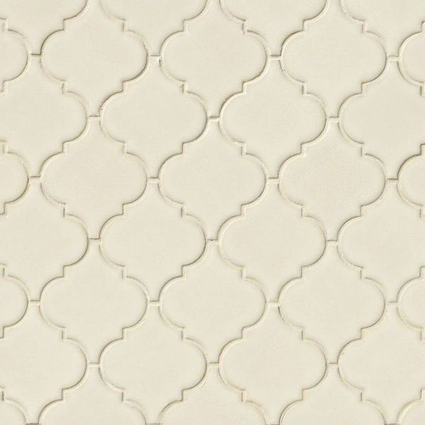 Picture of MS International - Highland Park Mosaic Arabesque Antique White