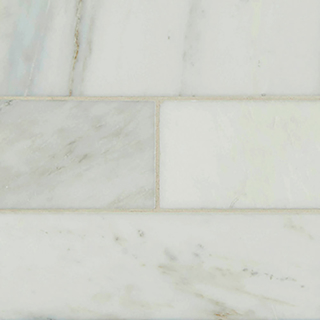 Picture of MS International - Marble 4 x 12 Honed Arabescato Carrara