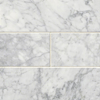 Picture of MS International - Marble 4 x 12 Polished Carrara White