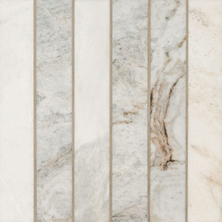 Picture of MS International - Marble Mosaics Other Honed Arabescato Venato White Stack