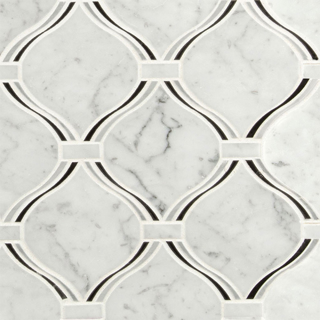 Picture of MS International - Marble Mosaics Geometrica Danza Arabesque