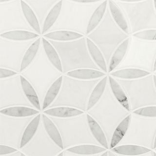 Picture of MS International - Marble Mosaics Geometrica La Fleur