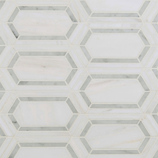Picture of MS International - Marble Mosaics Geometrica Pavilion Picket