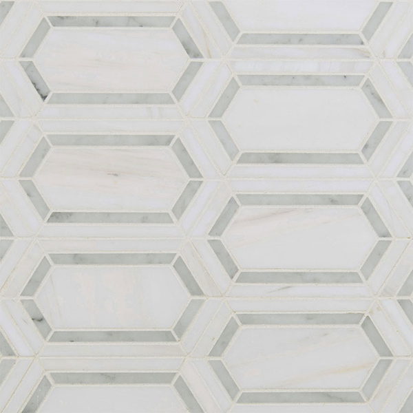 Picture of MS International - Marble Mosaics Geometrica Pavilion Picket